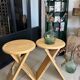 Pair of folding stools "Suzy" – Adrian Reed 1980