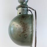 Old Jielde lamp 1965 green patina 102