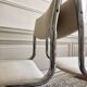 Ensemble de chaises vintage restaurées aux pieds "Luge"