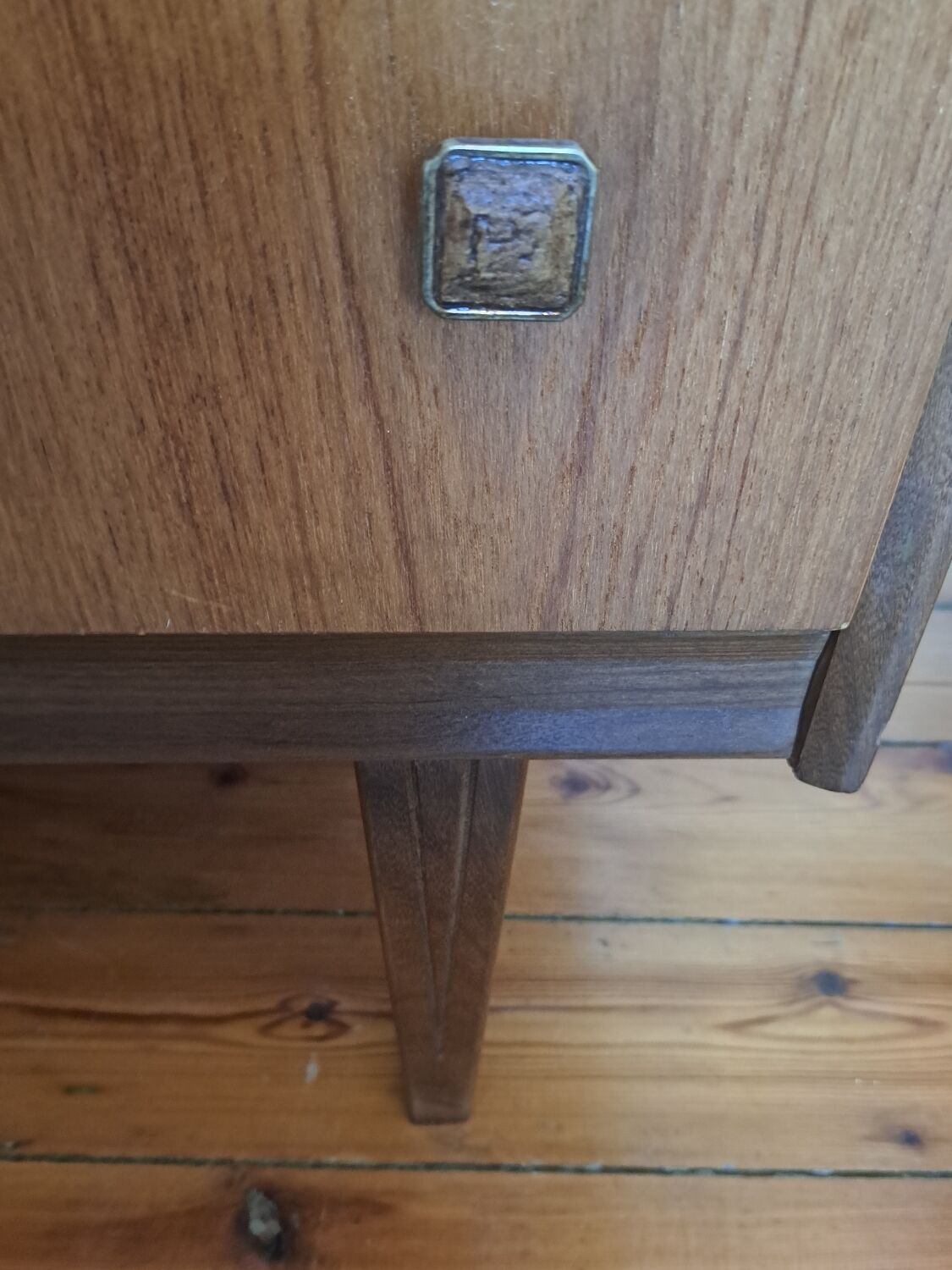 Scandinavian teak chest of drawers