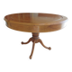 Round table in mahogany