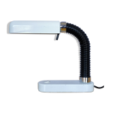 Flexible and adjustable lamp lacquered brass, 1970