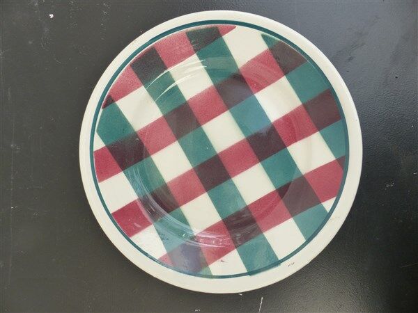 Givors vintage tile plate plates