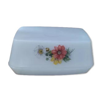 Arcopal butter dish bouquet flowers Dp 1122104