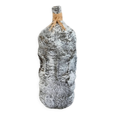 Sculptural vase with a stone effect. Wabi-sabi. Bohemian.