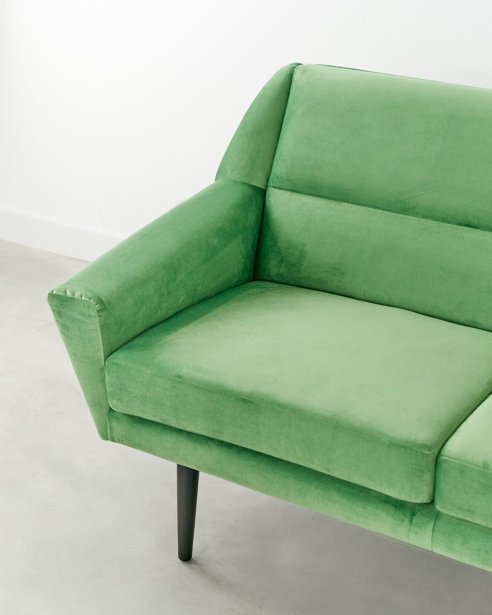 Sofa skagen green, scandinavian design