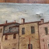 Oil on canvas signed LA.Housset:
