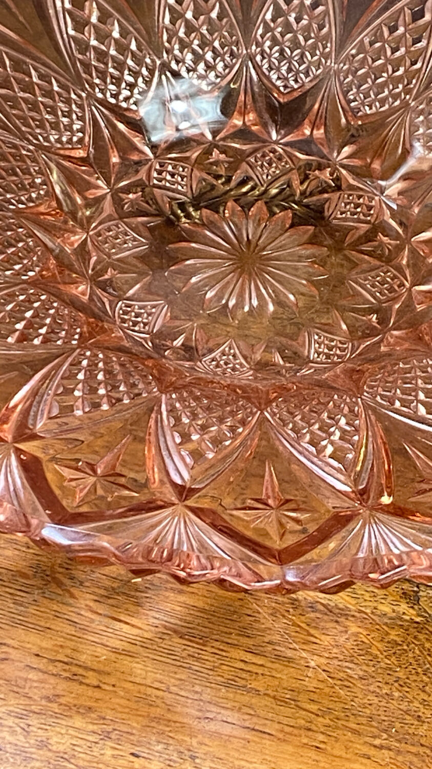 Coupe en verre rose, Rosaline, Luminarc