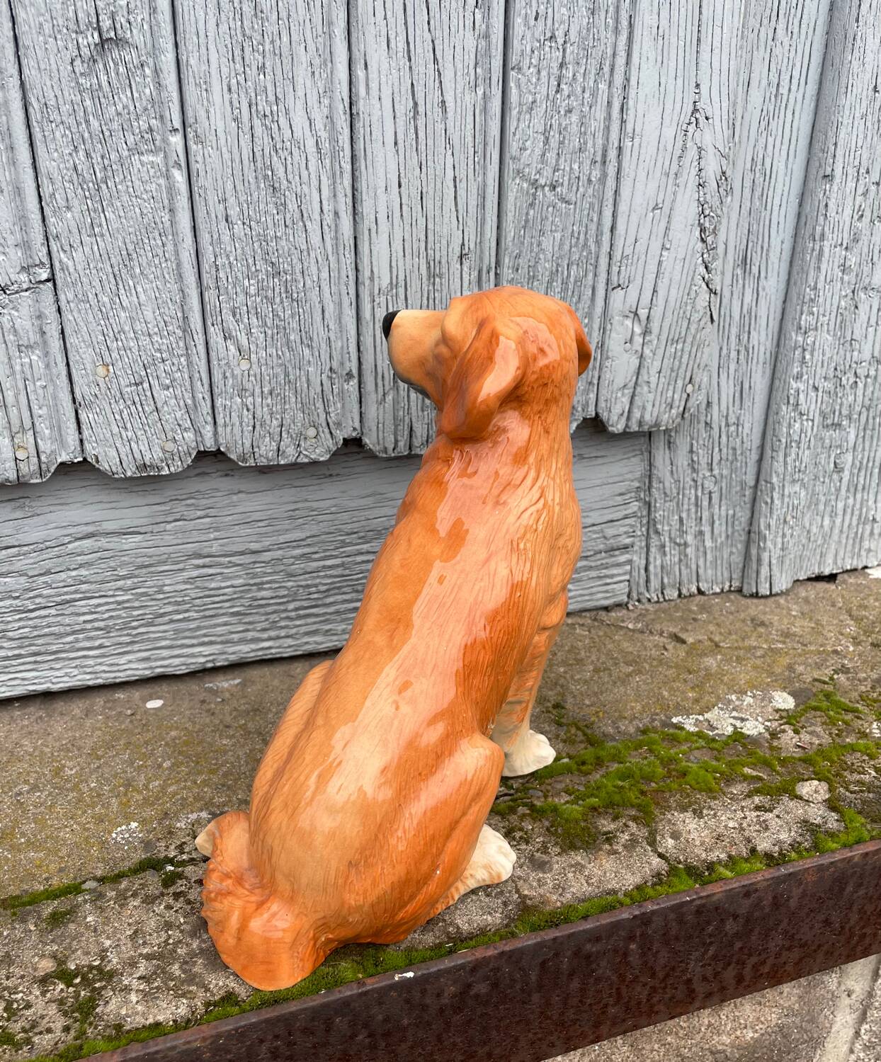 Vintage Kingston Pottery England Dog.