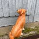 vintage Kingston Pottery Angleterre Chien.