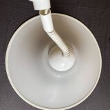 Suspension of the 80s in perforated white metal