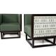 Pair Of Vienna Secession Cabinet Chairs By Josef Hoffmann For Wittmann