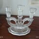 paire de bougeoir cristal de beyer