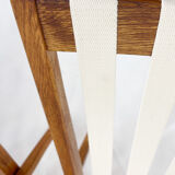 Pair of 1970s Jan Vaněk Oak Armchairs, Czechoslovakia