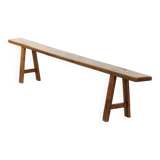 Banc de couloir brocante français / banc pour la table à manger avec un super look