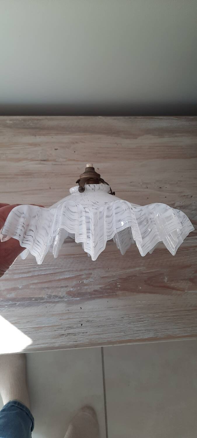 Opaline pendant light