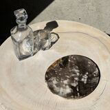 Dish in petrified wood