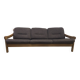 3-seater sofa in terry wool from the 1970s