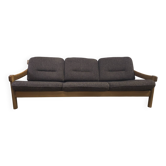 3-seater sofa in terry wool from the 1970s