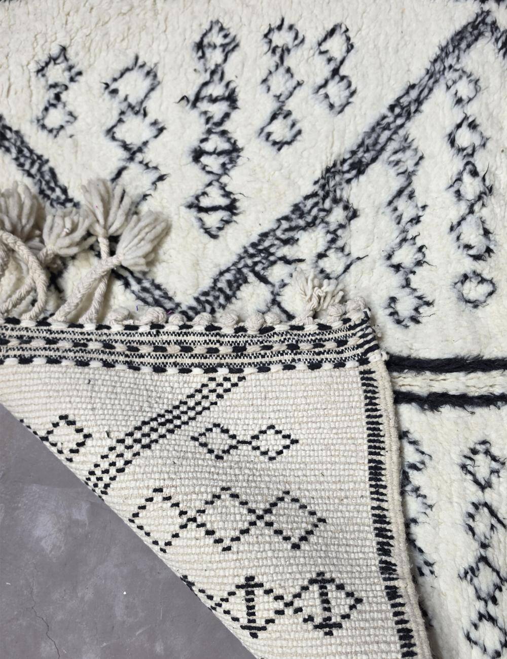 Tapis Beni Ouarain Berbère - 159 x 112 cm