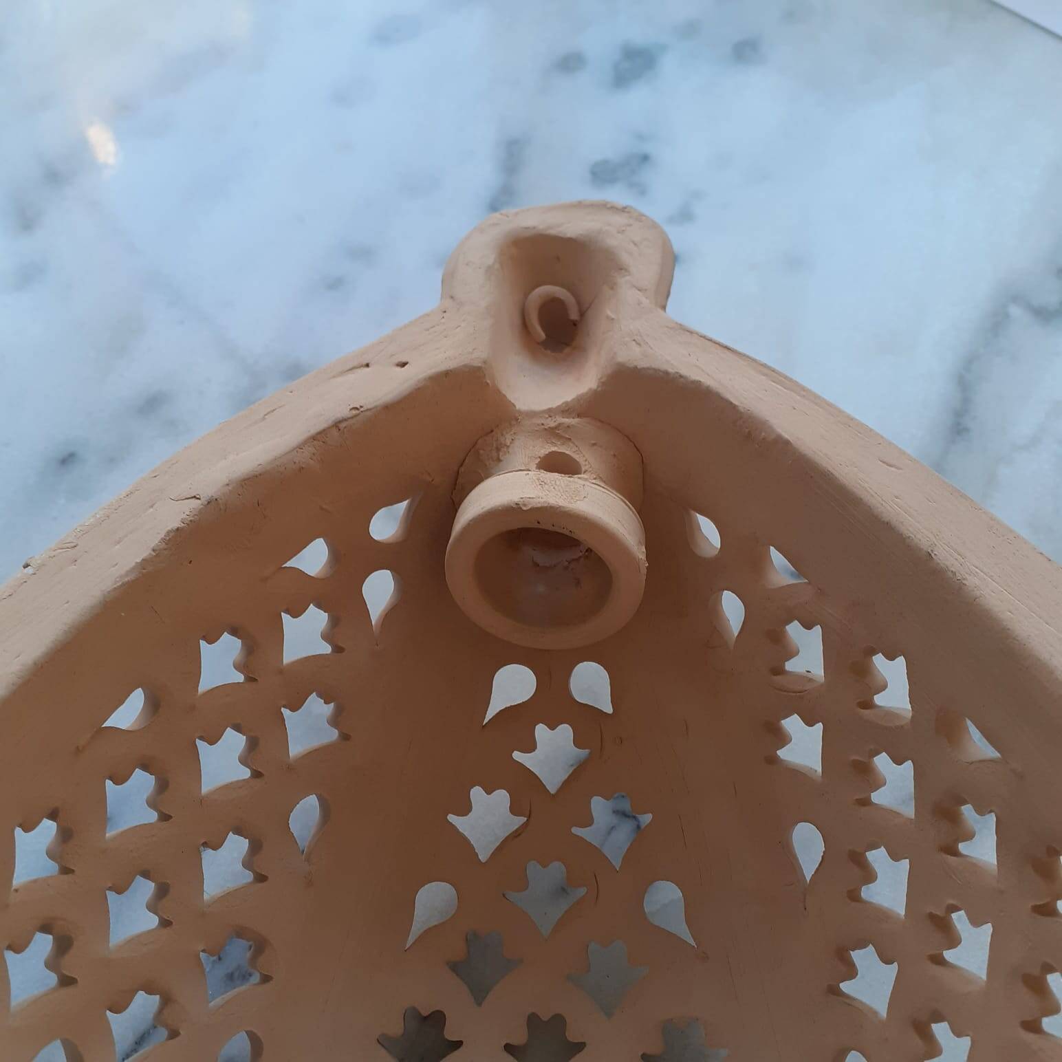 Guellala terracotta wall light