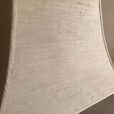 70s brushed aluminum lamp