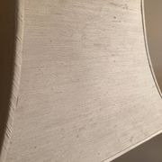 70s brushed aluminum lamp