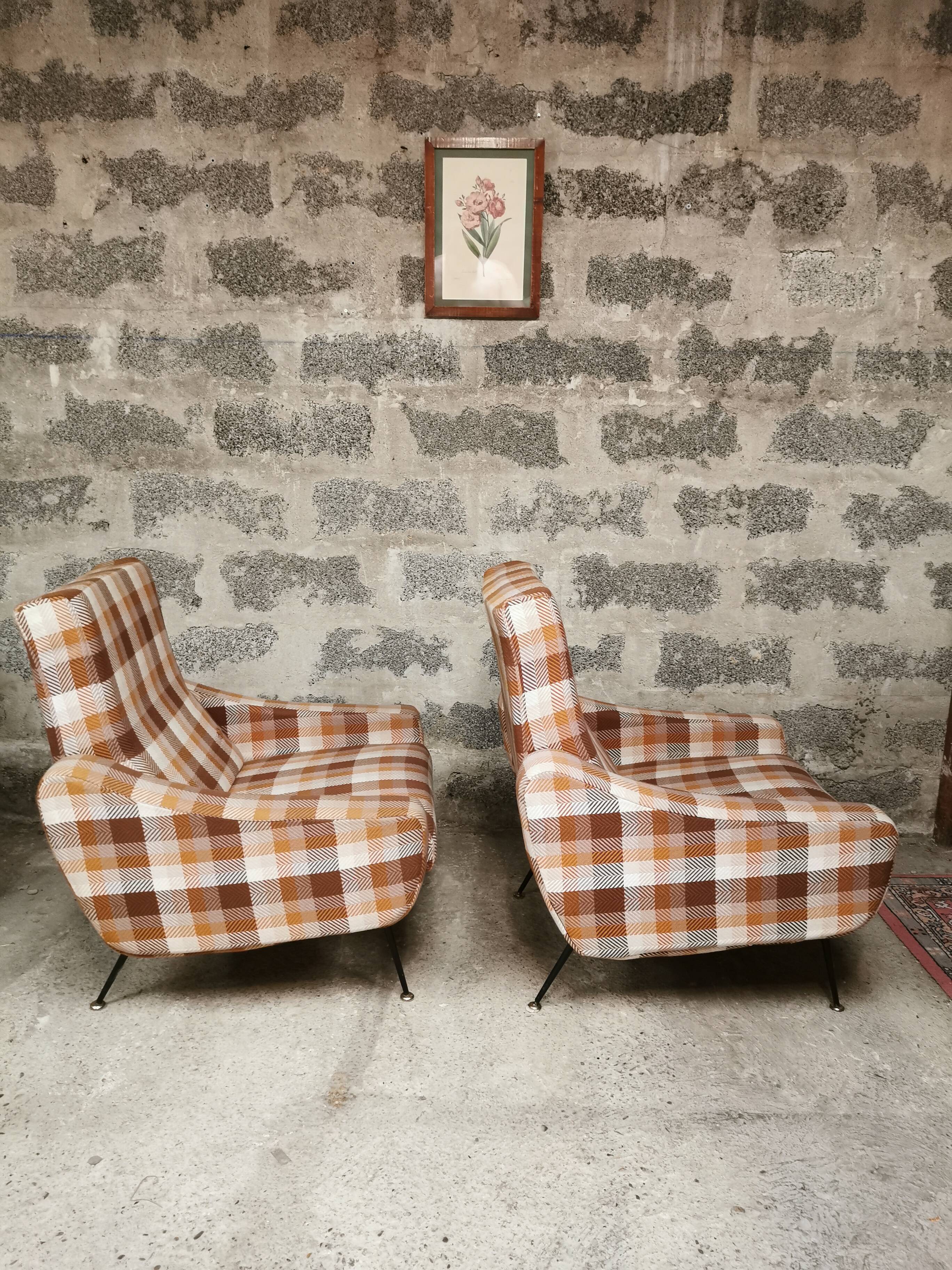 Pair of vintage armchairs