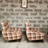 Pair of vintage armchairs