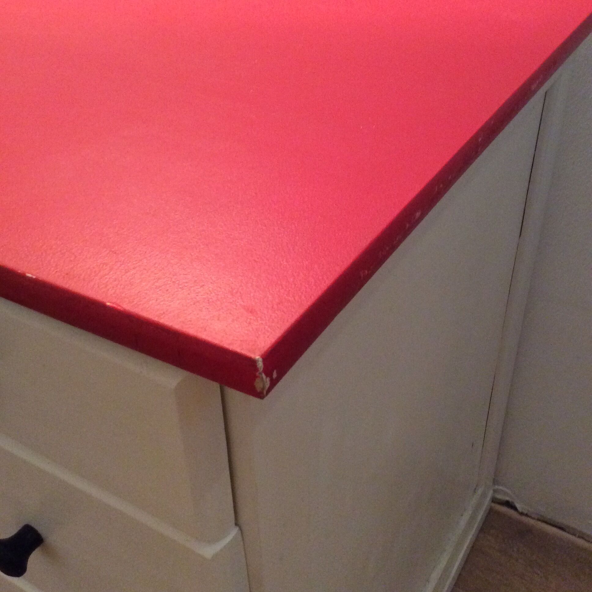 Coffered desk of the 70s in solid wood
