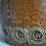 Ceramic potter's pitcher by F.CHEDEVILLE 20th century