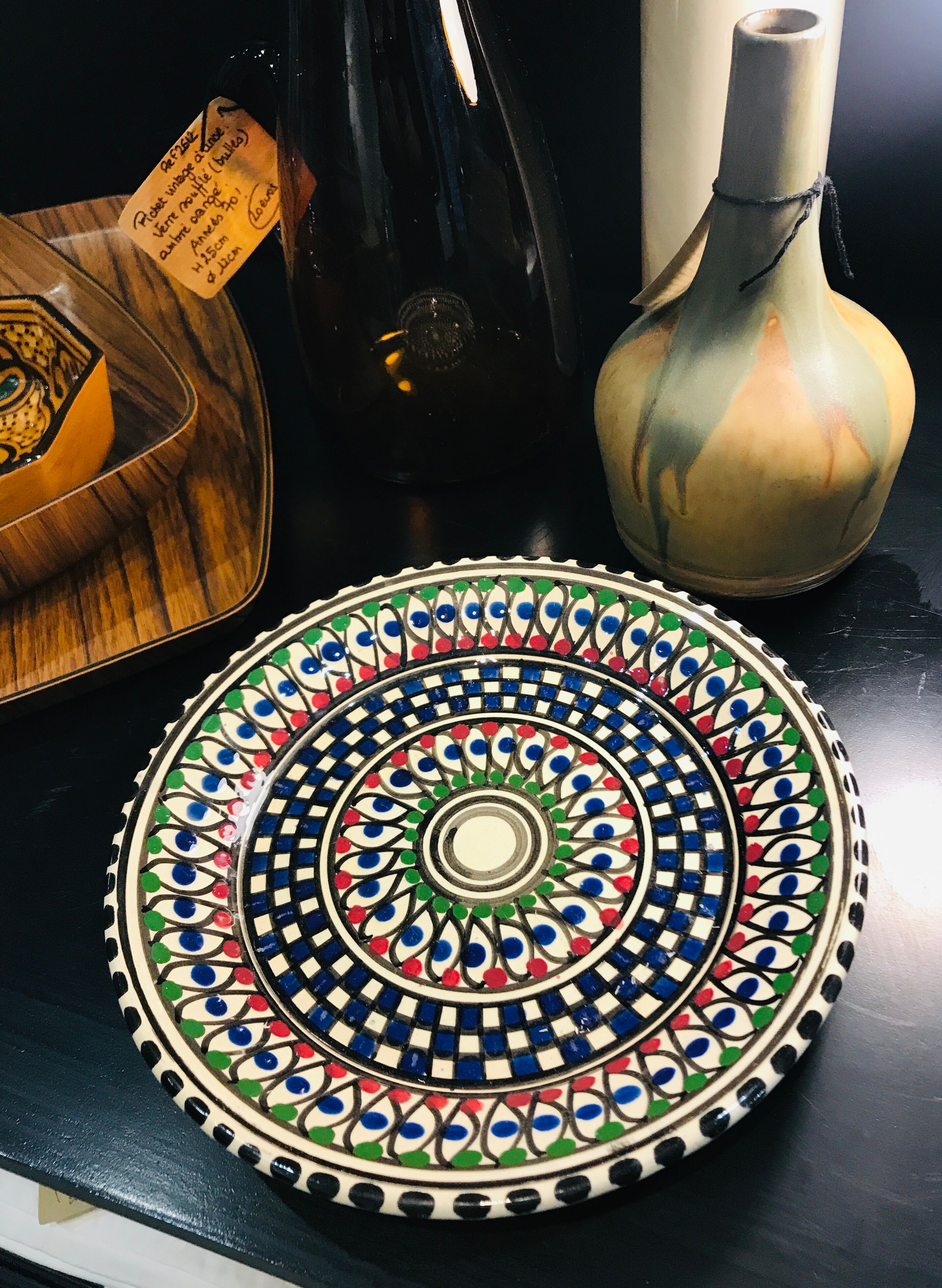 Oriental plate Morocco