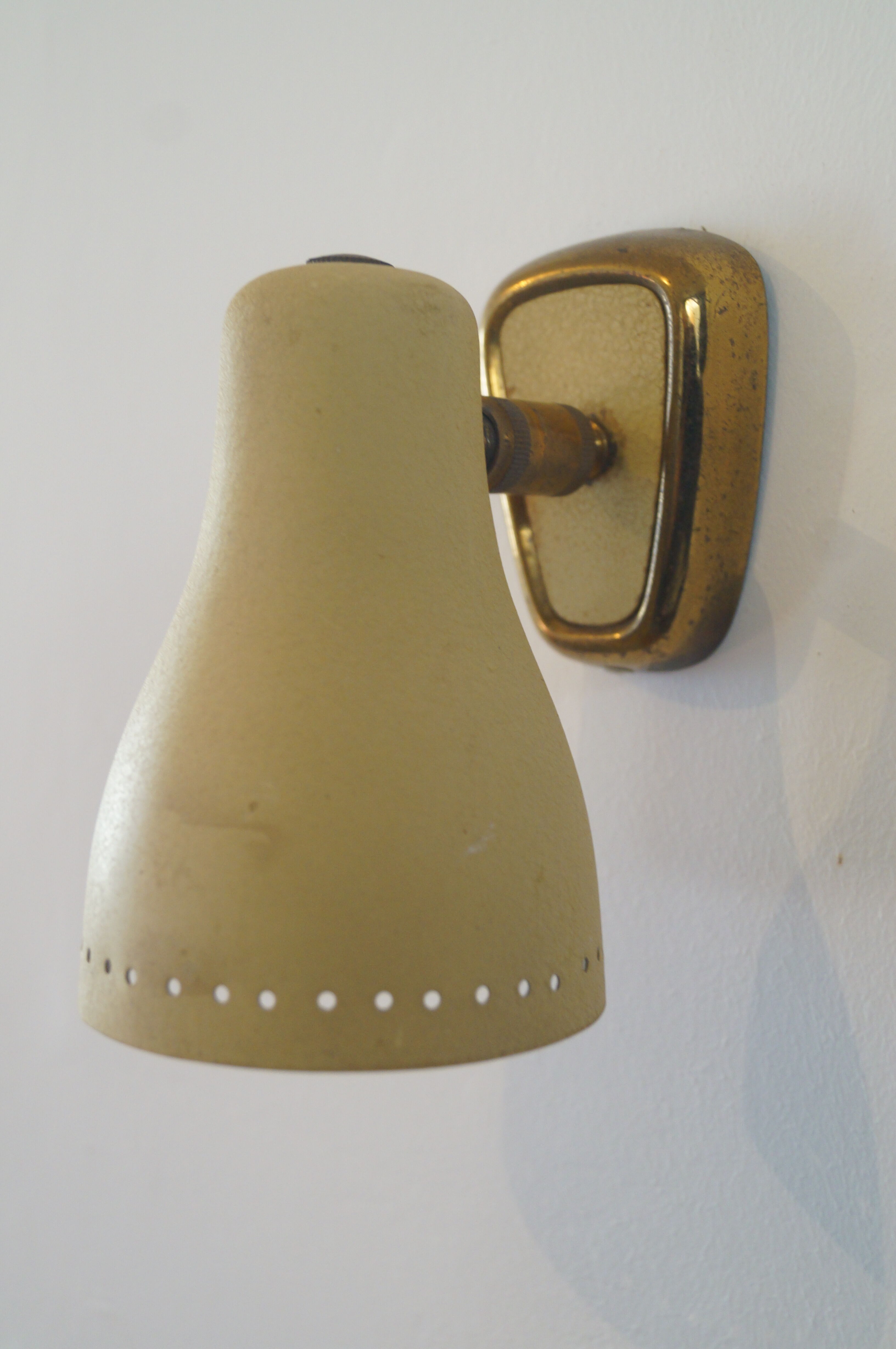 Wall lamp casserole 1950