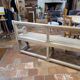 Banc d'église ancien en chêne
