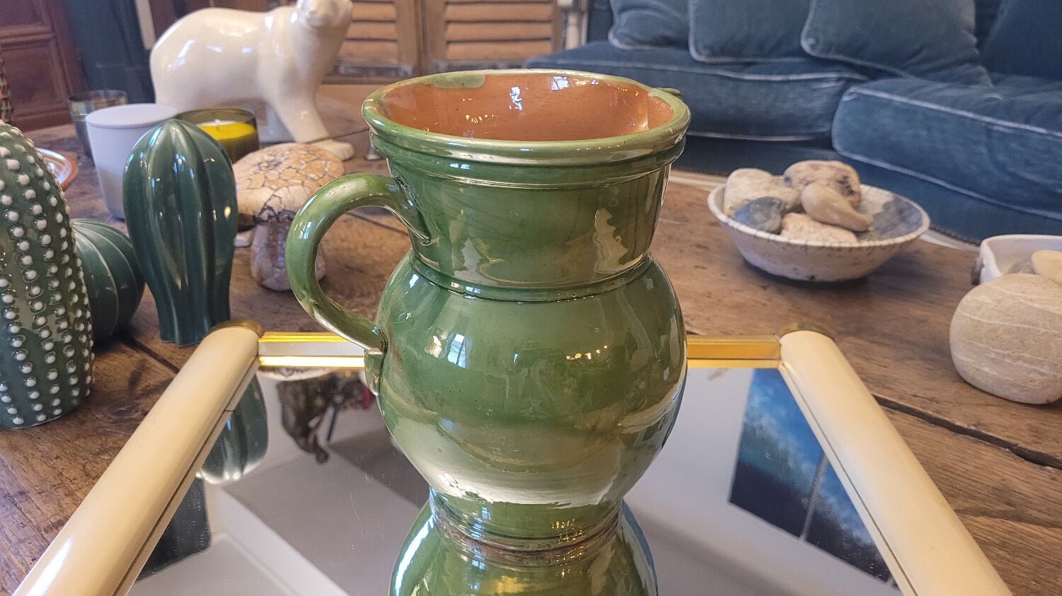 Uzès ceramic pitcher