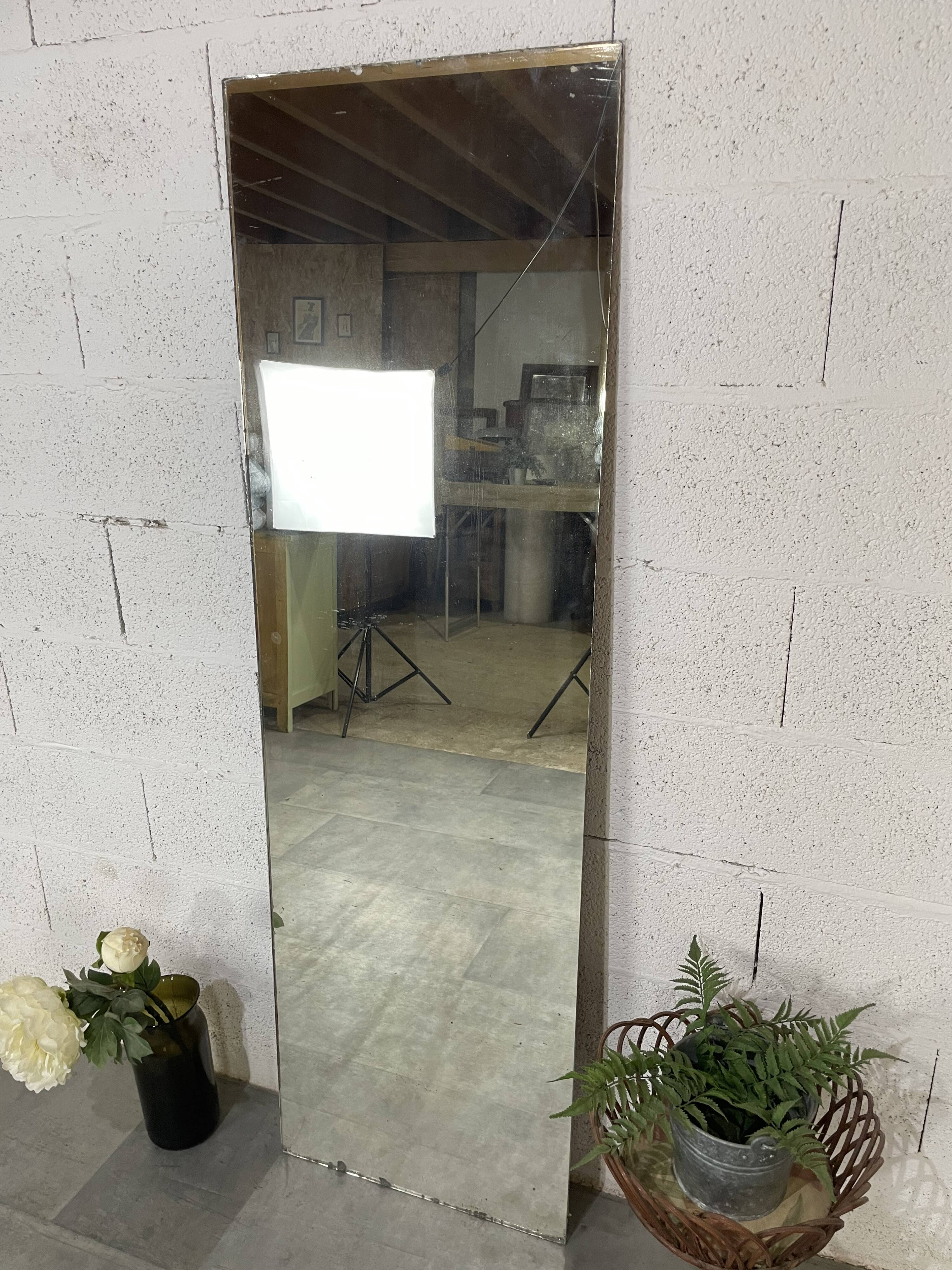 Large old mirror 156cmx48cm