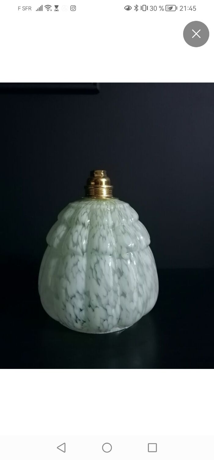 Art deco portable lamps