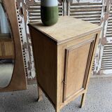 Raw wood occasional storage unit