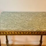 Middle table console marble top