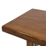Vintage side table, Shaker-style, compact design, solid wood
