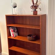 Vintage Scandinavian teak library "Liv"