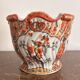 Antique Planter Cache Pot Satsuma Style Imari Japan 19th Century Meiji