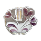 Vase soliflore en verre texturé, Allemagne