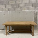 Large solid wood farmhouse table – country style