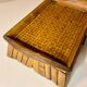 Vintage bamboo tea tray