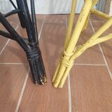 Duo de fauteuils en rotin