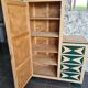 Asymmetrical cabinet