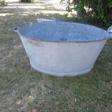 Old zinc basin