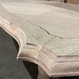 Large table in raw wood