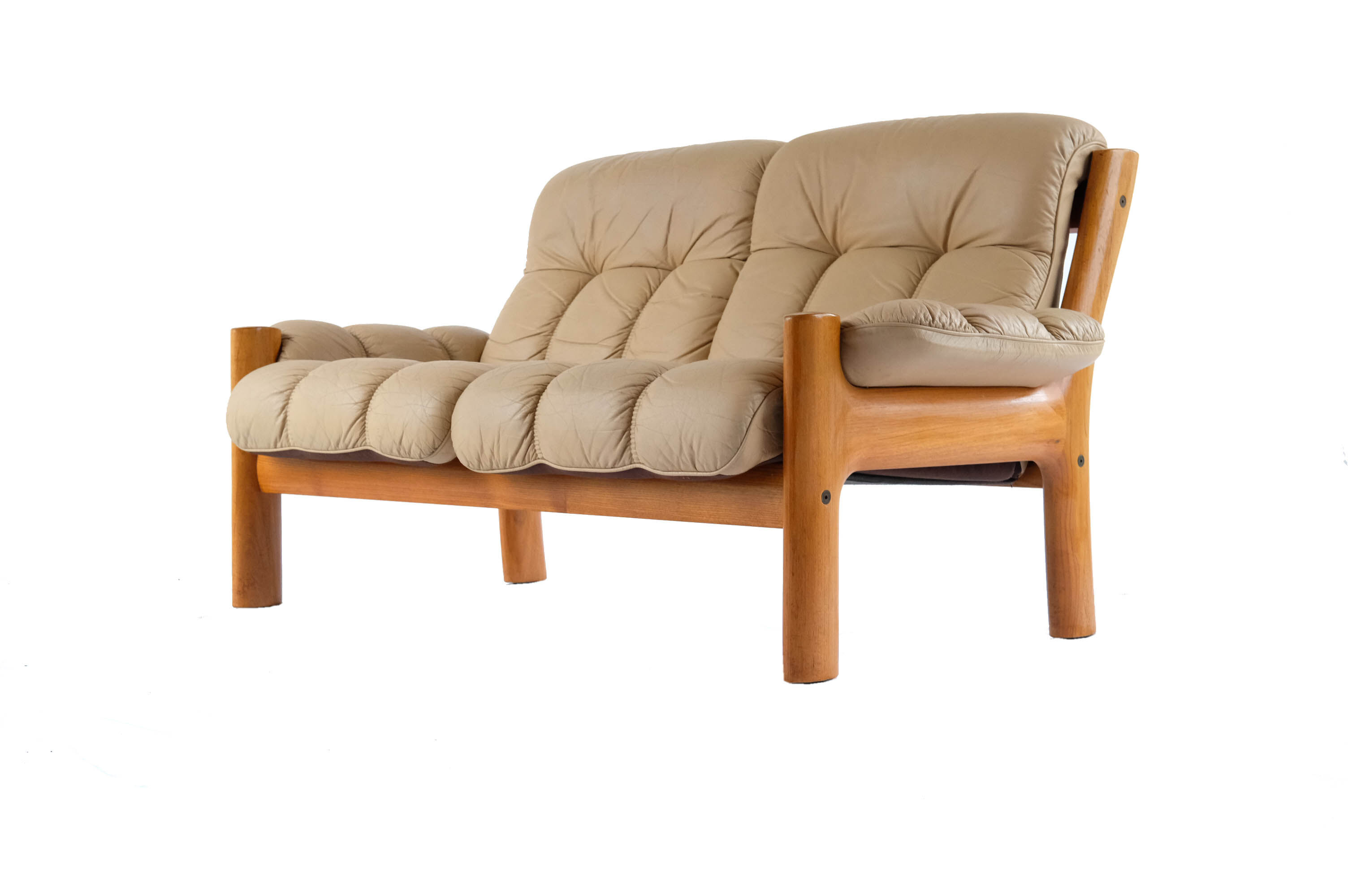Two-Seater Teak Sofa Model Montana from Ekornes, Norway 1970's